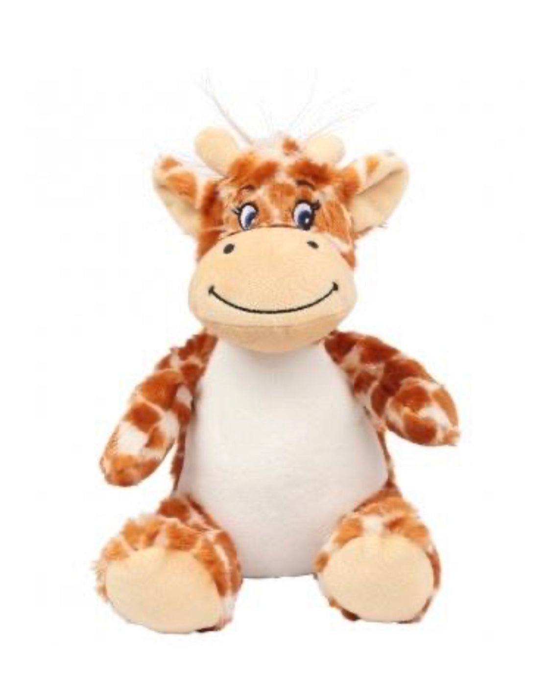 Safari Design Personalised Giraffe Soft Toy