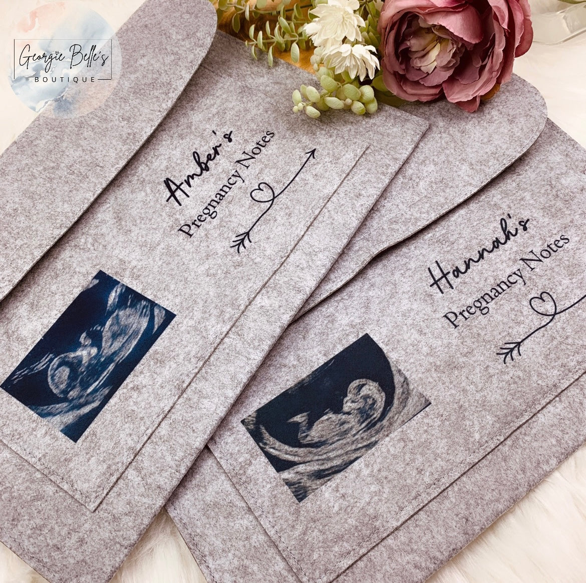 Personalised Pregnancy / Maternity Notes Folder