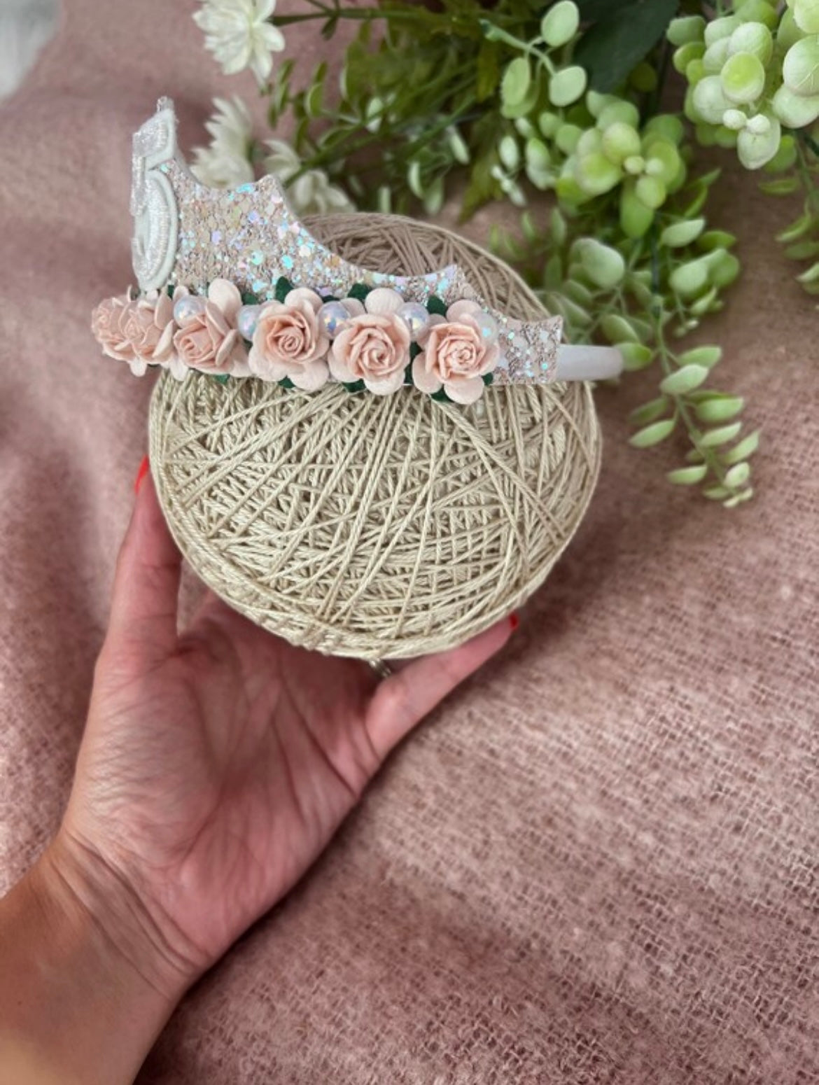 Rose Gold &amp; Pink Birthday Tiara