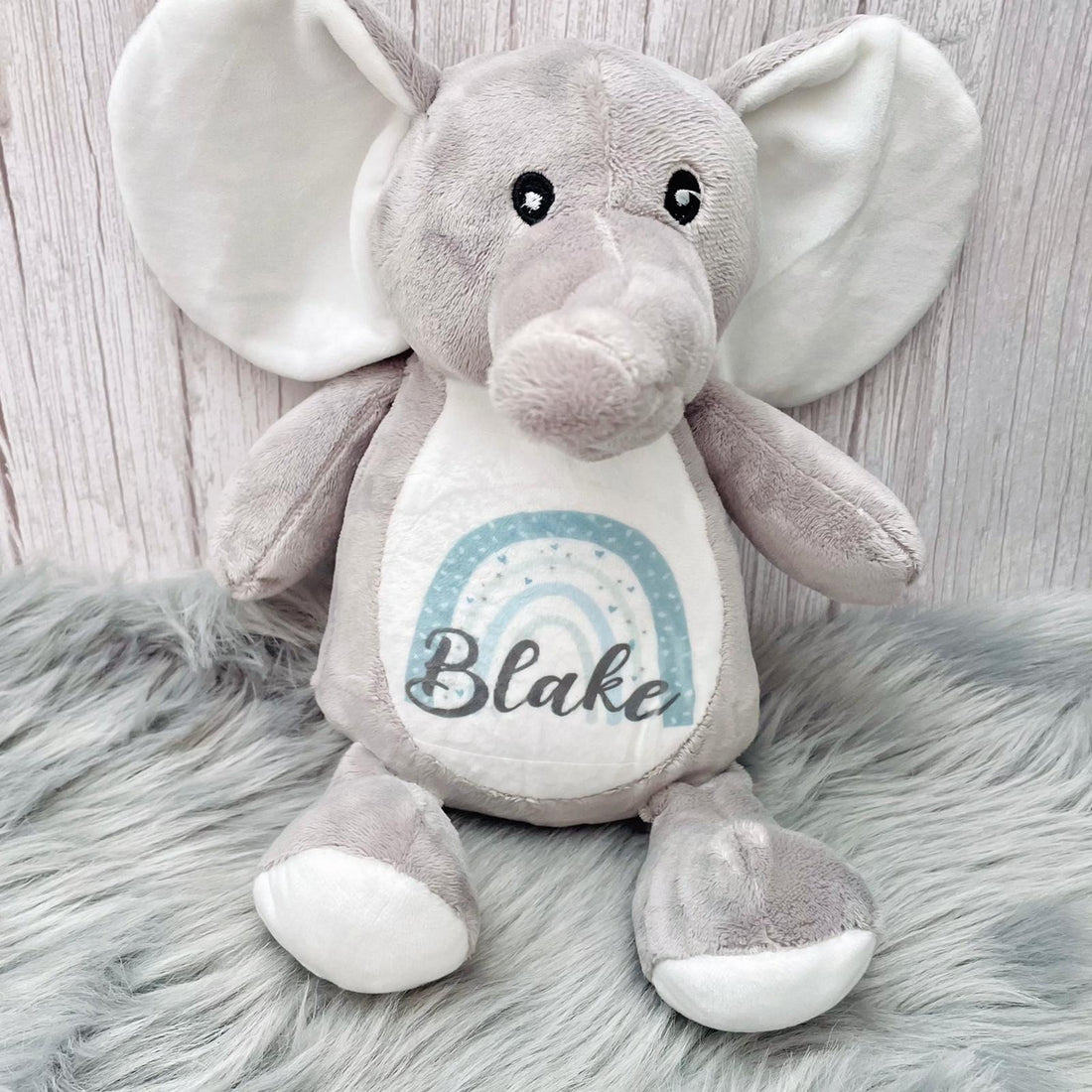 Personalised Elephant Soft Toy