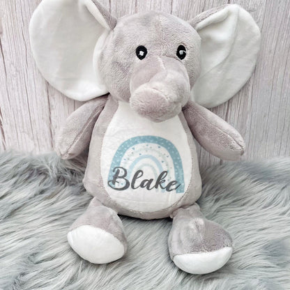 Personalised Elephant Soft Toy