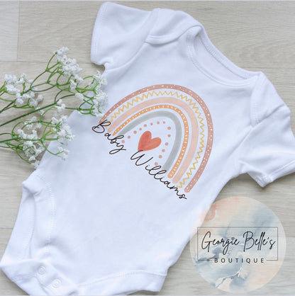 Neutral Rainbow Personalised Gift Set