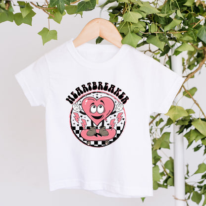 Retro Heart Breaker Valentines T-Shirt