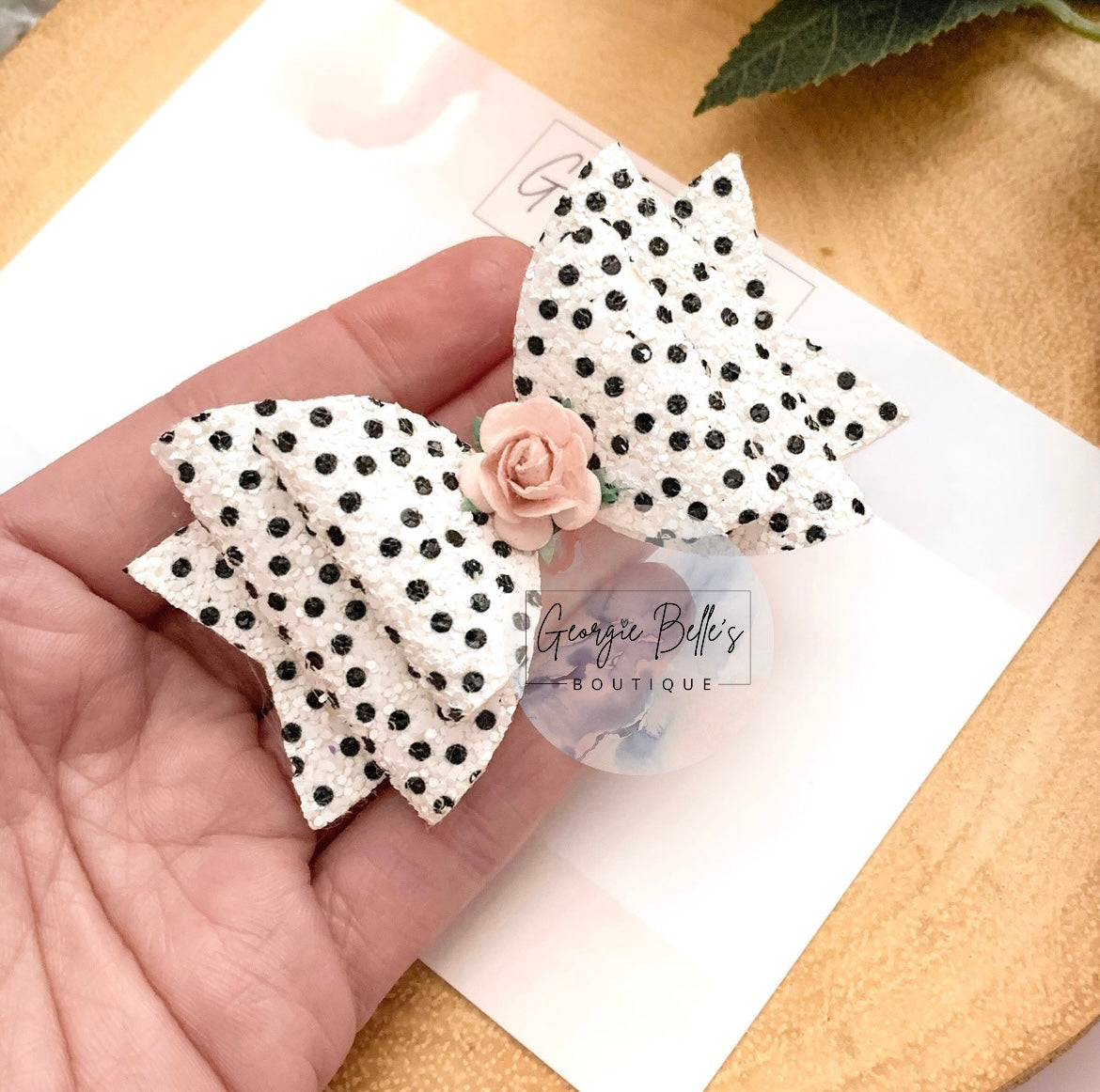 Polka Dot Bow