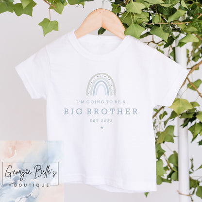 Big Brother Announcement T-Shirt - Rainbow Design